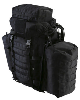 90 ltr rucksack black